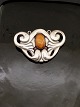 Art Nouveau sølv broche