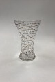 Holmegaard Crystal Christmas Vase 2002