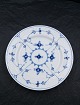 Musselmalet riflet porcelæn. Frokosttallerkener 21,5cm nr. 178