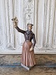 Dahl Jensen figur - Fanøpige der vinker med lommetørklæde no. 1325