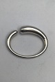Georg Jensen Sterling Silver Bangle Mercy (Hinged) No. 634 B