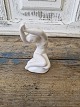 Hjorth figur - kvinde i hvid glasur no. 573A