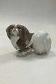 Bing og Grøndahl Figur Japanese Chin hund / Pekingneser No. 2114