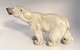 Dahl Jensen. Porcelænsfigur. Stående Isbjørn. Model 1156. Længde 33 cm. (1 
sortering)