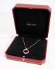 Cartier "Trinity" Necklace – 18kt. Rose Gold – 3-Tone Pendant – Brilliant Cut Diamonds