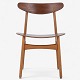 Hans J. Wegner / Carl Hansen & Søn.
CH 30 - Spisestol med stel i patineret bøg og kopstykke i teak.
1 stk. på lager
