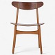 Hans J. Wegner / Carl Hansen & Søn.
CH 30 - Spisestol med stel i patineret bøg og kopstykke i teak.
1 stk. på lager
