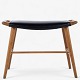 Hans J. Wegner / AP Stolen.
AP 30 - Klaverskammel i eg med sæde i patineret sort læder.
1 stk. på lager

