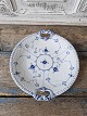 B&G Blue fluted dish with handle no. 101