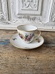 Royal Copenhagen Full Saxon Flower coffee cup no. 187