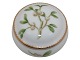 Royal Copenhagen 
Small round Art Nouveau lidded box with snow berries