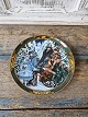 Royal Copenhagen "The Dear Family" plate 1991 - The Christmas tree is being 
picked up