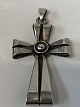 Cross Pendant in Silver
Length with eyelet. 6.3 cm