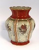 Dahl Jensen. Krakele porcelæns vase. Model 249-714. Højde 15 cm. (1 sortering)