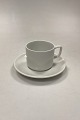 Royal Copenhagen Hvidpot Kaffekop og underkop No. 6237