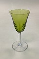 Holmegaard / Val Saint Lambert  Harald Grønne Hvidvinsglas