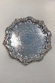 Ornamented English Silver Plated Serving Tray