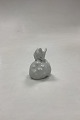 Royal Copenhagen Blanc de Chine Figur - Mus på Kastanje No. 63