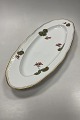 Royal Copenhagen Art Nouveau Pattern No. 225 Geranium Fish Tray No. 2015