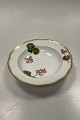 Royal Copenhagen Art Nouveau Pattern No. 225 Geranium Small Deep Plate No. 2026