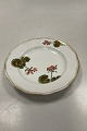 Royal Copenhagen Art Nouveau Pattern No. 225 Geranium Lunch Plate No. 2031