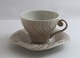 Royal Copenhagen. Pink Conch. Design Arje Griegst. Tea cup. Model 14194. (3 
quality).