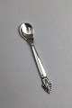 Georg Jensen Silver Acanthus Salt Spoon, long No. 104