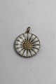 Georg Jensen Gilded Sterling Silver Marguerit (Daisy) Pendant