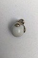 Royal Copenhagen Porcelain / Sterling Silver Pendent