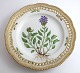 Royal Copenhagen. Flora Danica plate w. open-work border. Diameter 25 cm. Model 
3553. (1 quality). Brunella grandiflora