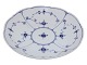 Blue Fluted Plain
Round bowl with edgy border 23 cm. from 1898-1923