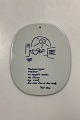 Royal Copenhagen Piet Hein Gruk Plate from 1958