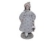 Royal Copenhagen Sjælden Art Nouveau figur - Pige i fin frakke med parably og bog