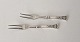 Orchid fork in silver and steel
