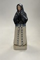 Royal Copenhagen Overglaze Figurine Woman in Church Dress, Amager No. 12107