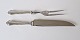 Rita cutting set in silver and steel