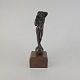 Messing figurKvinde22 cm