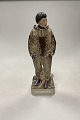 Royal Copenhagen Overglasur Figur af Grønlandsk Mand No. 12225