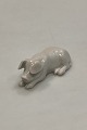 Bing og Grøndahl Miniature Figur Liggende Gris No. 1881