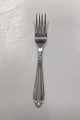 Krone Sølvplet Frokostgaffel fra Hans Hansen Metal