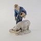 B&G figur 2263Mand og gris20 cm