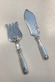 Musling Fiske Serveringsbestik i Sølv