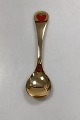 Georg Jensen Annual Spoon 2001 in Gilded Sterling Silver