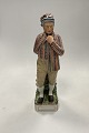 Royal Copenhagen Overglasur Figur af ung mand fra Horne No. 12230