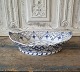 Royal Copenhagen Musselmalet helblonde sjælden brødkurv no. 1002