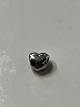 Charm til armbånd, fra Pandora udført som hjerte. 925 sterling sølv.
