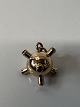 Kugle med sten Charms / Vedhæng i 14 karat Højde 16,76 mm