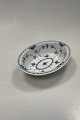 Royal Copenhagen Musselmalet Halvblonde Bagefad / Skål No. 690