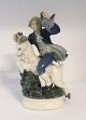 Dahl Jensen. Porcelænsfigur. Klodshans. Model # 1070. Højde 21,5 cm. ( 1 sortering )