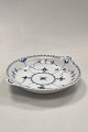 Royal Copenhagen Musselmalet Halvblonde Rundt Fad No. 709